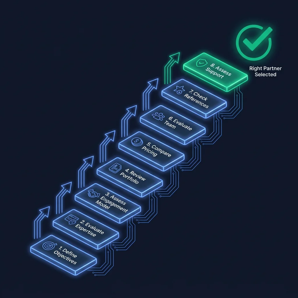 The 8-step evaluation framework for choosing an AI partner